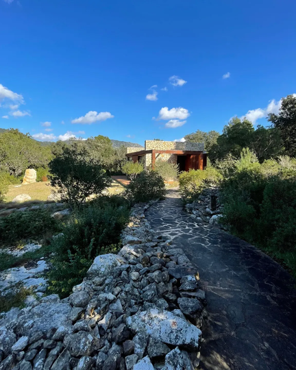 Walking path at La Serrania retreat centre