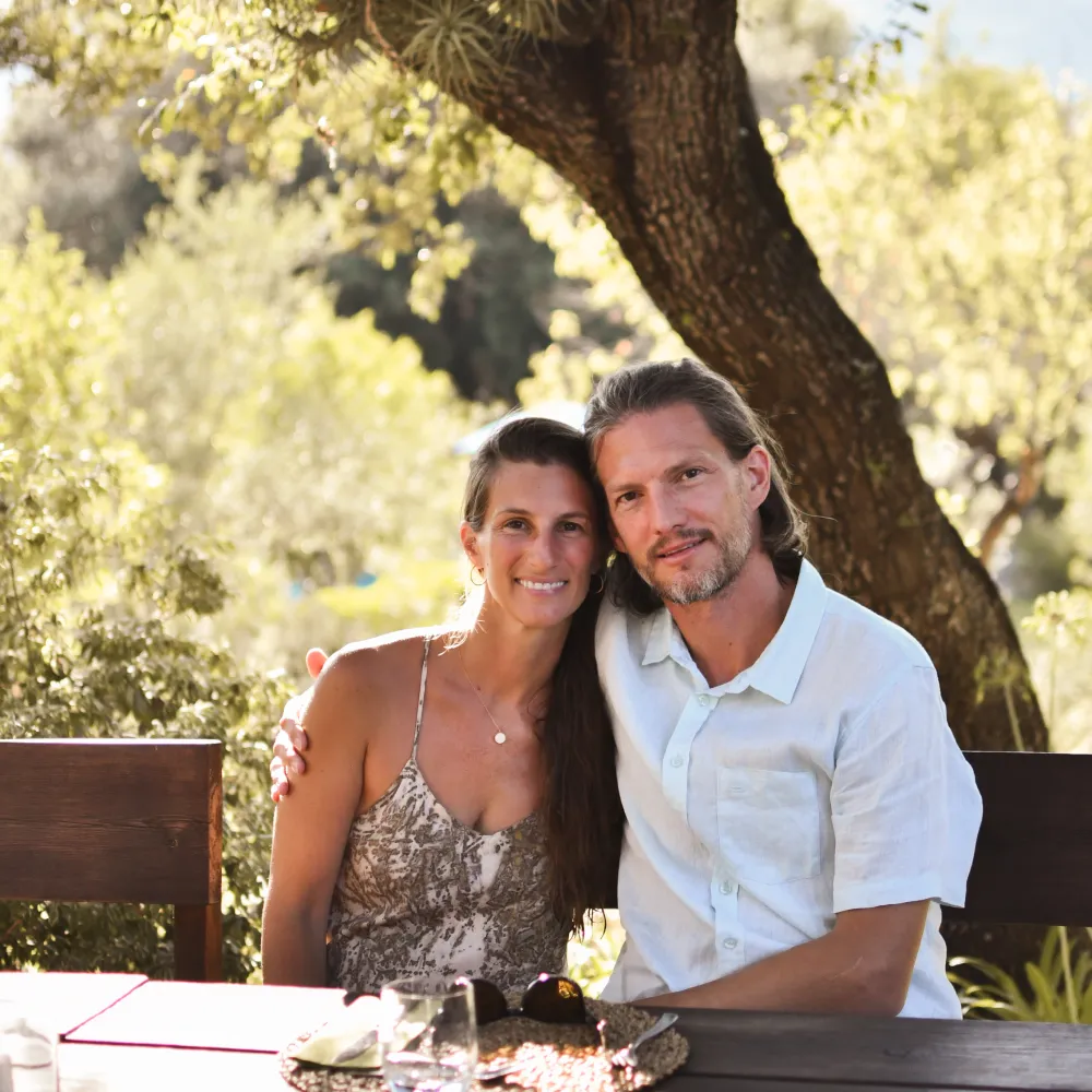 Timm and Gaelle, your guides at Yoga of the Soul